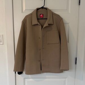 Nike Men's Beige Shirt Jacket
